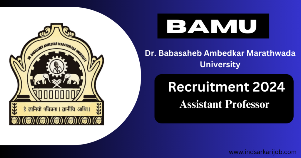 BAMU Aurangabad  Recruitment 2024