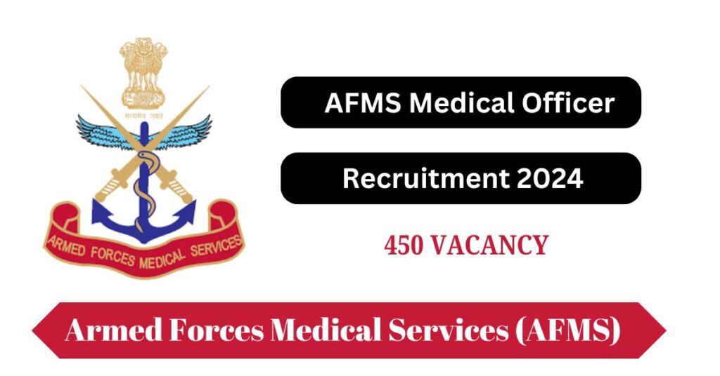 AFMS Medical Officer Recruitment 2024